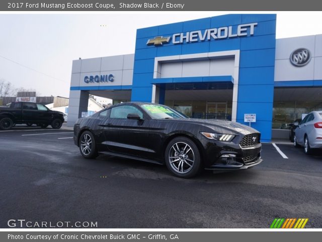 2017 Ford Mustang Ecoboost Coupe in Shadow Black