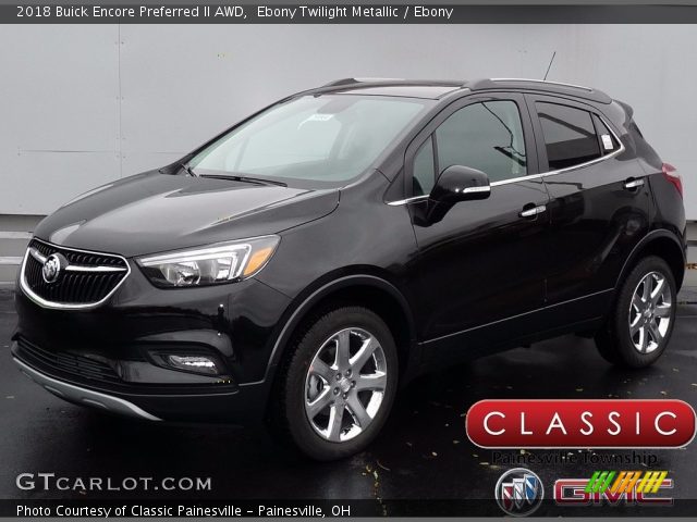 2018 Buick Encore Preferred II AWD in Ebony Twilight Metallic