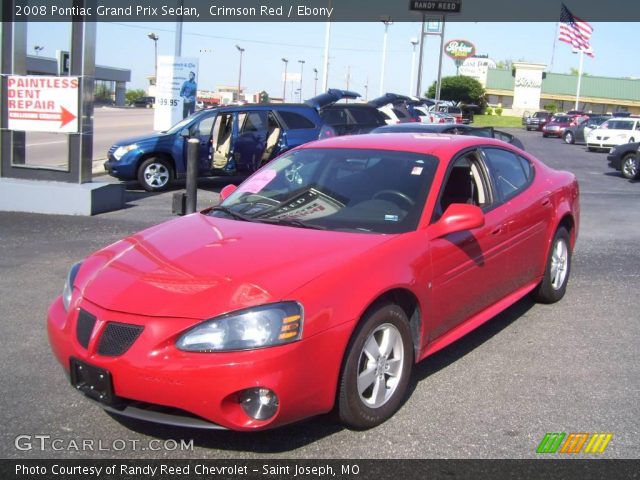 2008 Pontiac Grand Prix Sedan in Crimson Red