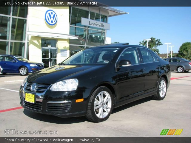 2005 Volkswagen Jetta 2.5 Sedan in Black