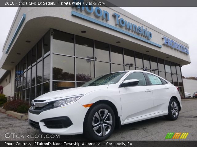 2018 Honda Civic LX Sedan in Taffeta White