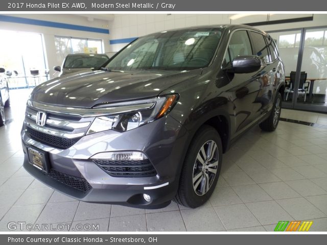 2017 Honda Pilot EX AWD in Modern Steel Metallic