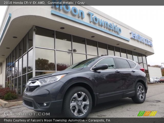 2018 Honda CR-V EX AWD in Gunmetal Metallic