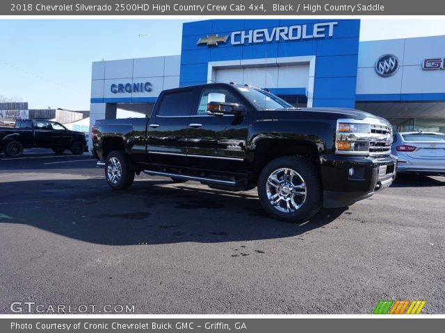 2018 Chevrolet Silverado 2500HD High Country Crew Cab 4x4 in Black