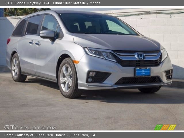 2018 Honda Odyssey EX-L in Lunar Silver Metallic