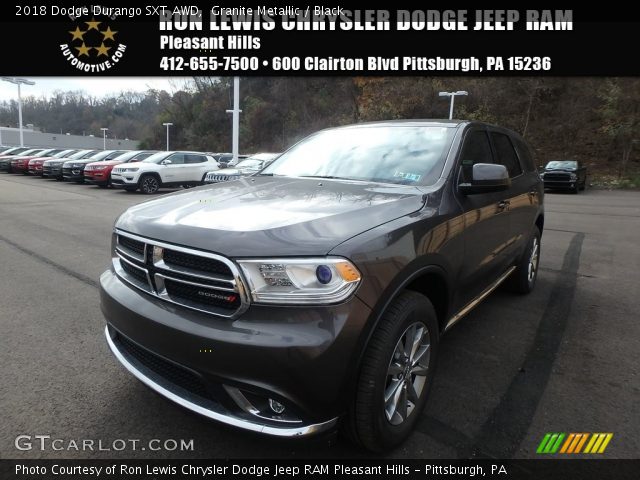 2018 Dodge Durango SXT AWD in Granite Metallic