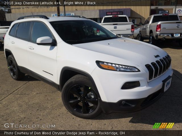 2018 Jeep Cherokee Latitude 4x4 in Bright White