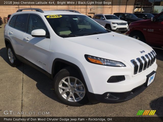 2018 Jeep Cherokee Latitude 4x4 in Bright White