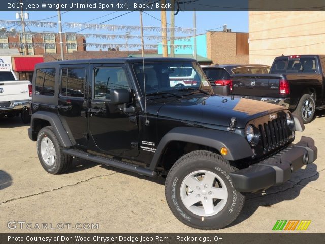 2017 Jeep Wrangler Unlimited Sport 4x4 in Black