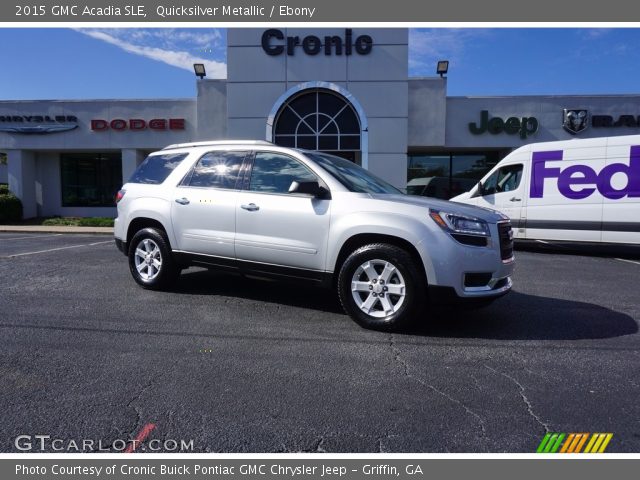 2015 GMC Acadia SLE in Quicksilver Metallic
