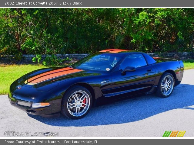 2002 Chevrolet Corvette Z06 in Black