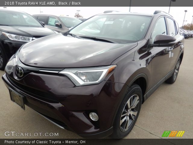 2018 Toyota RAV4 XLE AWD in Black