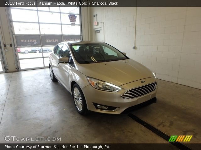 2018 Ford Focus Titanium Hatch in White Gold