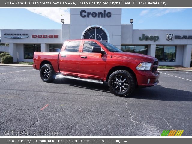 2014 Ram 1500 Express Crew Cab 4x4 in Deep Cherry Red Crystal Pearl