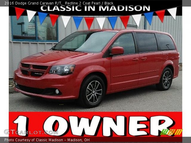 2016 Dodge Grand Caravan R/T in Redline 2 Coat Pearl