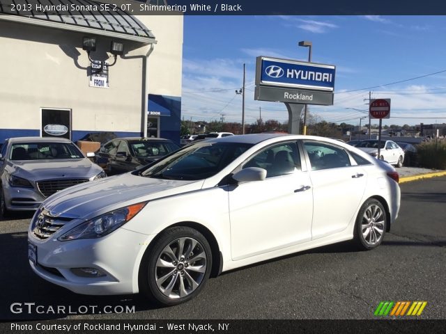 2013 Hyundai Sonata SE 2.0T in Shimmering White