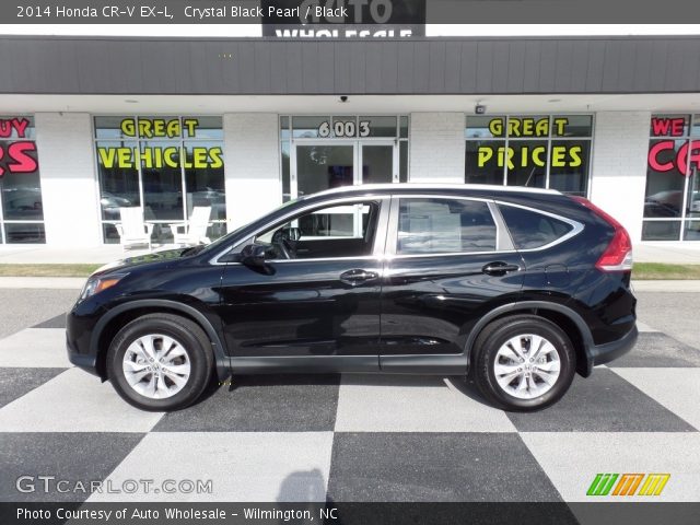 2014 Honda CR-V EX-L in Crystal Black Pearl