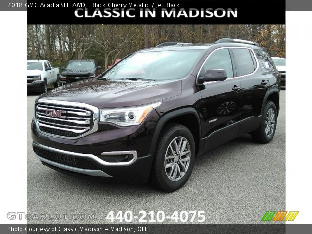 2018 GMC Acadia SLE AWD in Black Cherry Metallic