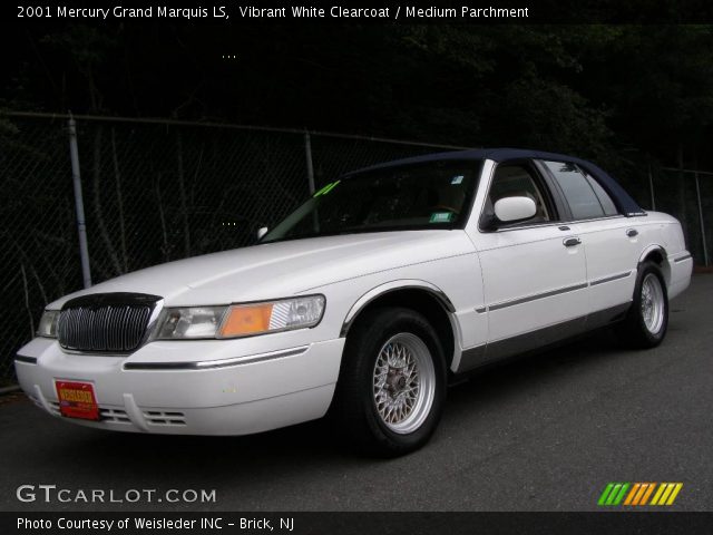 2001 Mercury Grand Marquis LS in Vibrant White Clearcoat