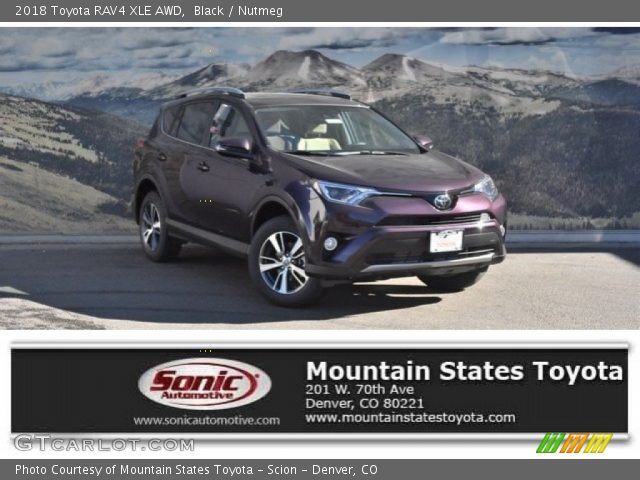 2018 Toyota RAV4 XLE AWD in Black