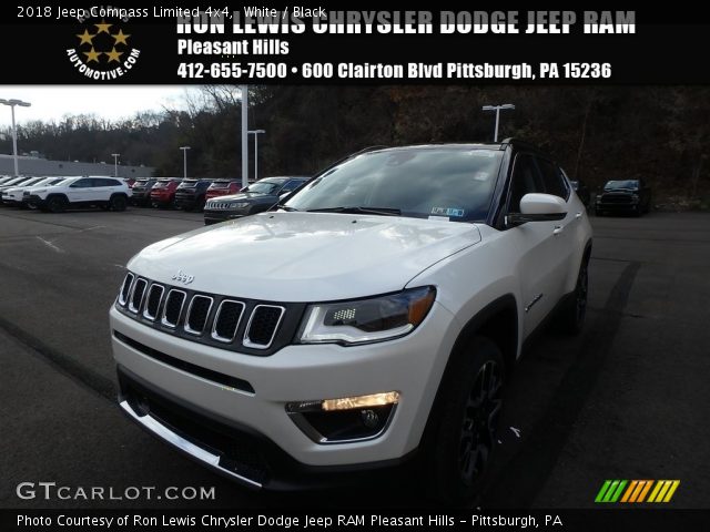 2018 Jeep Compass Limited 4x4 in White