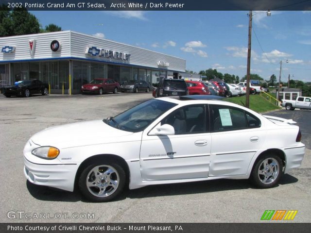 2002 Pontiac Grand Am GT Sedan in Arctic White