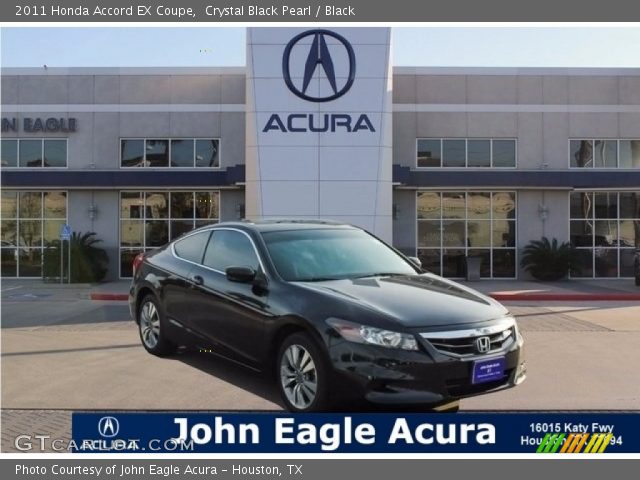 2011 Honda Accord EX Coupe in Crystal Black Pearl