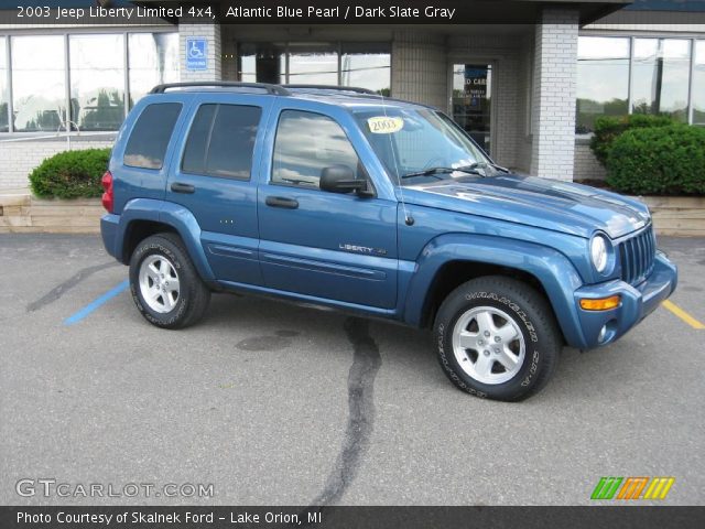 2003 Jeep Liberty Limited 4x4 in Atlantic Blue Pearl
