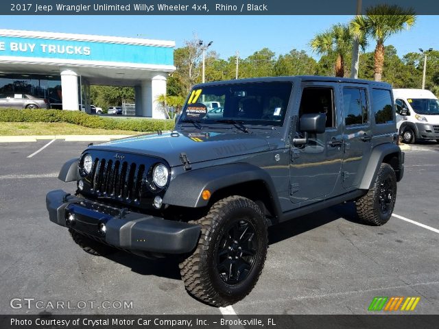 2017 Jeep Wrangler Unlimited Willys Wheeler 4x4 in Rhino
