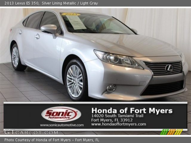 2013 Lexus ES 350 in Silver Lining Metallic