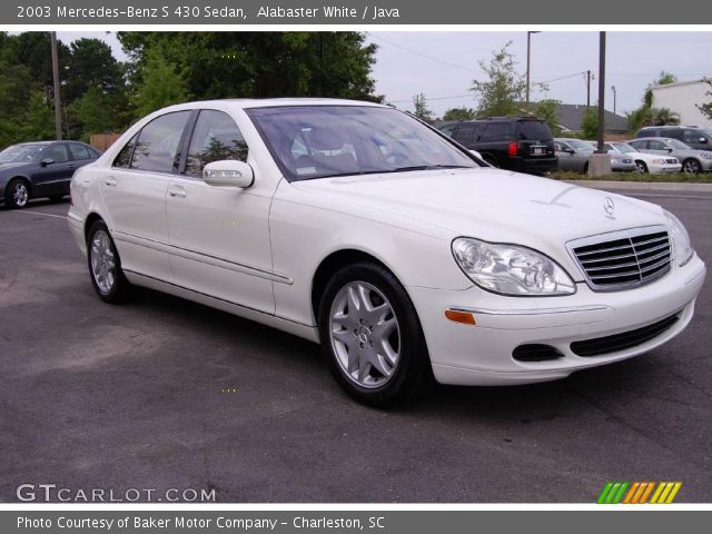 2003 Mercedes-Benz S 430 Sedan in Alabaster White