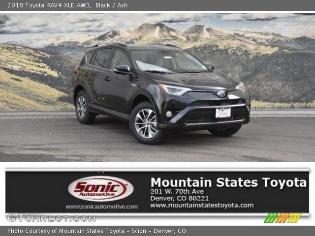 2018 Toyota RAV4 XLE AWD in Black