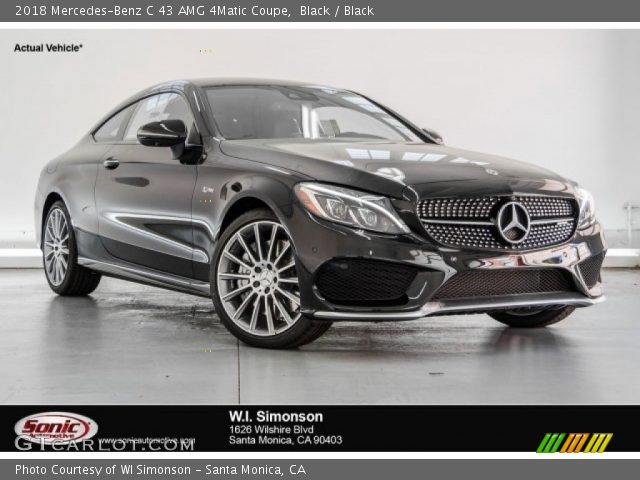 2018 Mercedes-Benz C 43 AMG 4Matic Coupe in Black