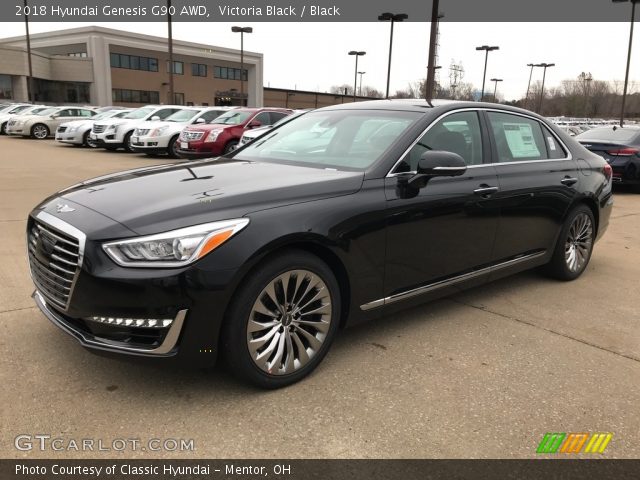 2018 Hyundai Genesis G90 AWD in Victoria Black