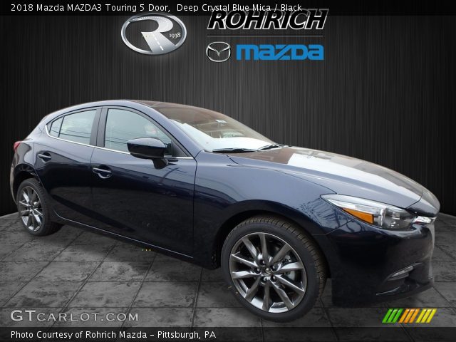 2018 Mazda MAZDA3 Touring 5 Door in Deep Crystal Blue Mica