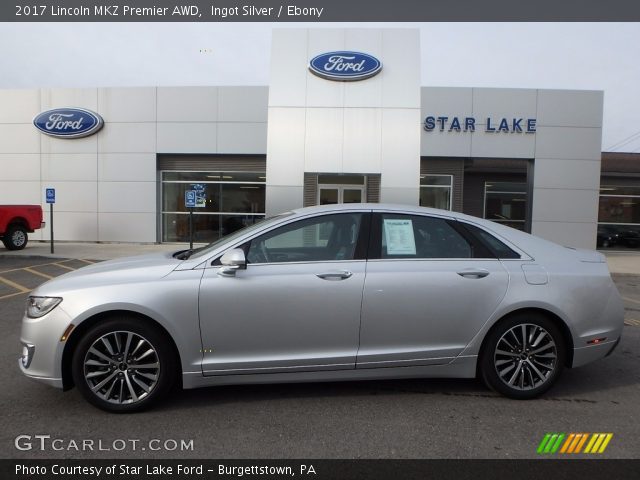 2017 Lincoln MKZ Premier AWD in Ingot Silver