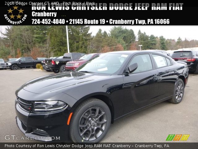 2018 Dodge Charger GT AWD in Pitch Black
