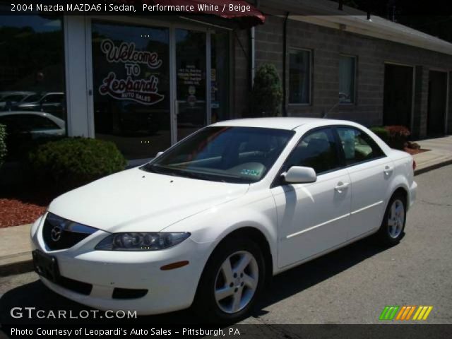 2004 Mazda MAZDA6 i Sedan in Performance White
