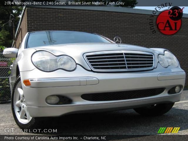 2004 Mercedes-Benz C 240 Sedan in Brilliant Silver Metallic
