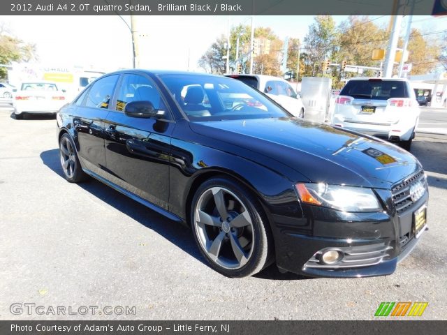 2012 Audi A4 2.0T quattro Sedan in Brilliant Black