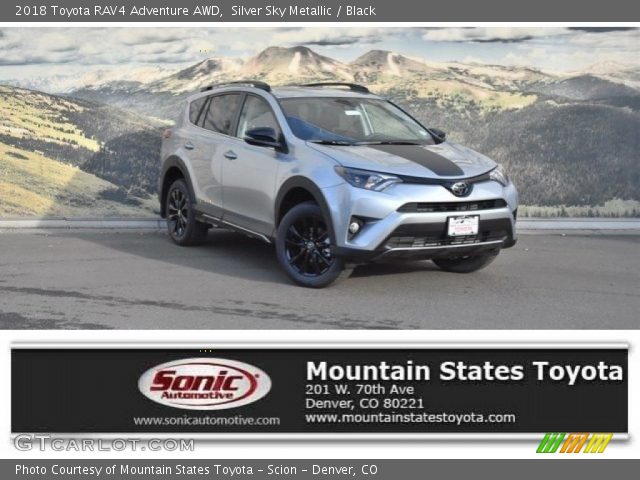 2018 Toyota RAV4 Adventure AWD in Silver Sky Metallic