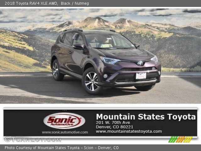 2018 Toyota RAV4 XLE AWD in Black