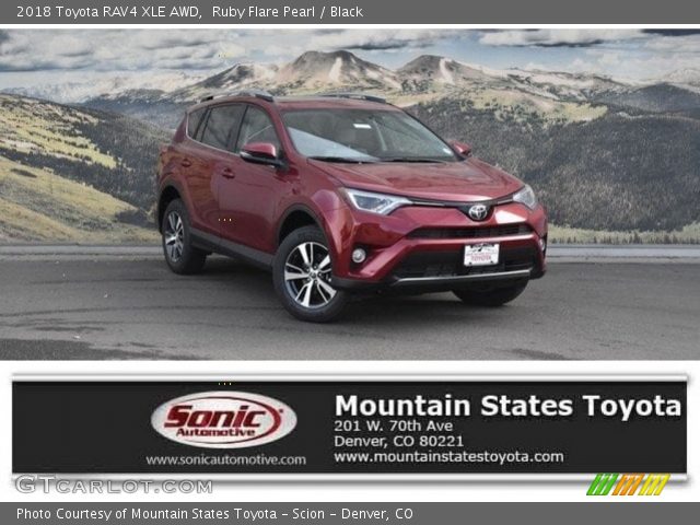 2018 Toyota RAV4 XLE AWD in Ruby Flare Pearl