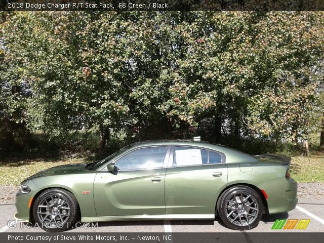 2018 Dodge Charger R/T Scat Pack in F8 Green