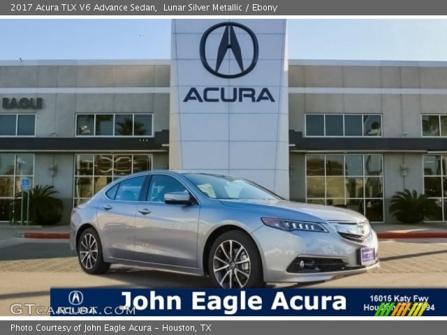 2017 Acura TLX V6 Advance Sedan in Lunar Silver Metallic