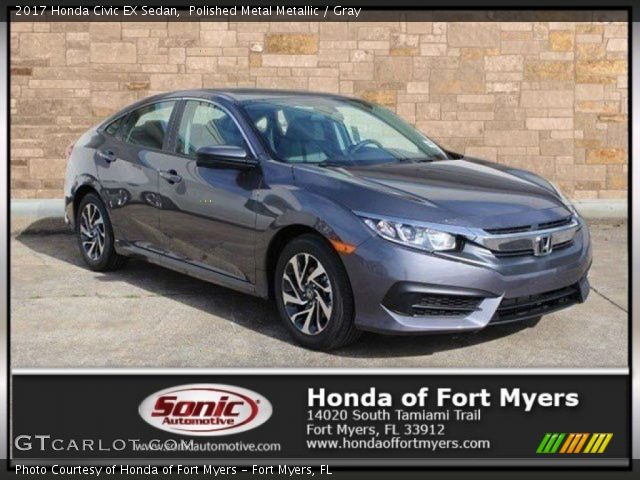 2017 Honda Civic EX Sedan in Polished Metal Metallic