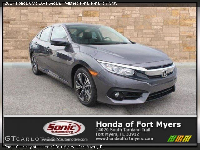 2017 Honda Civic EX-T Sedan in Polished Metal Metallic