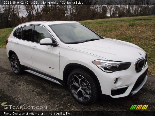 2018 BMW X1 xDrive28i in Alpine White
