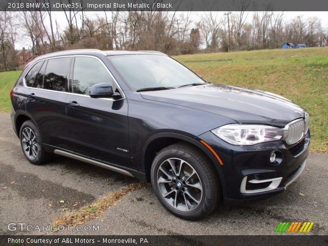 2018 BMW X5 xDrive35i in Imperial Blue Metallic