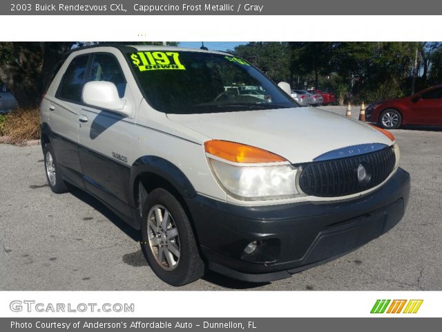 2003 Buick Rendezvous CXL in Cappuccino Frost Metallic